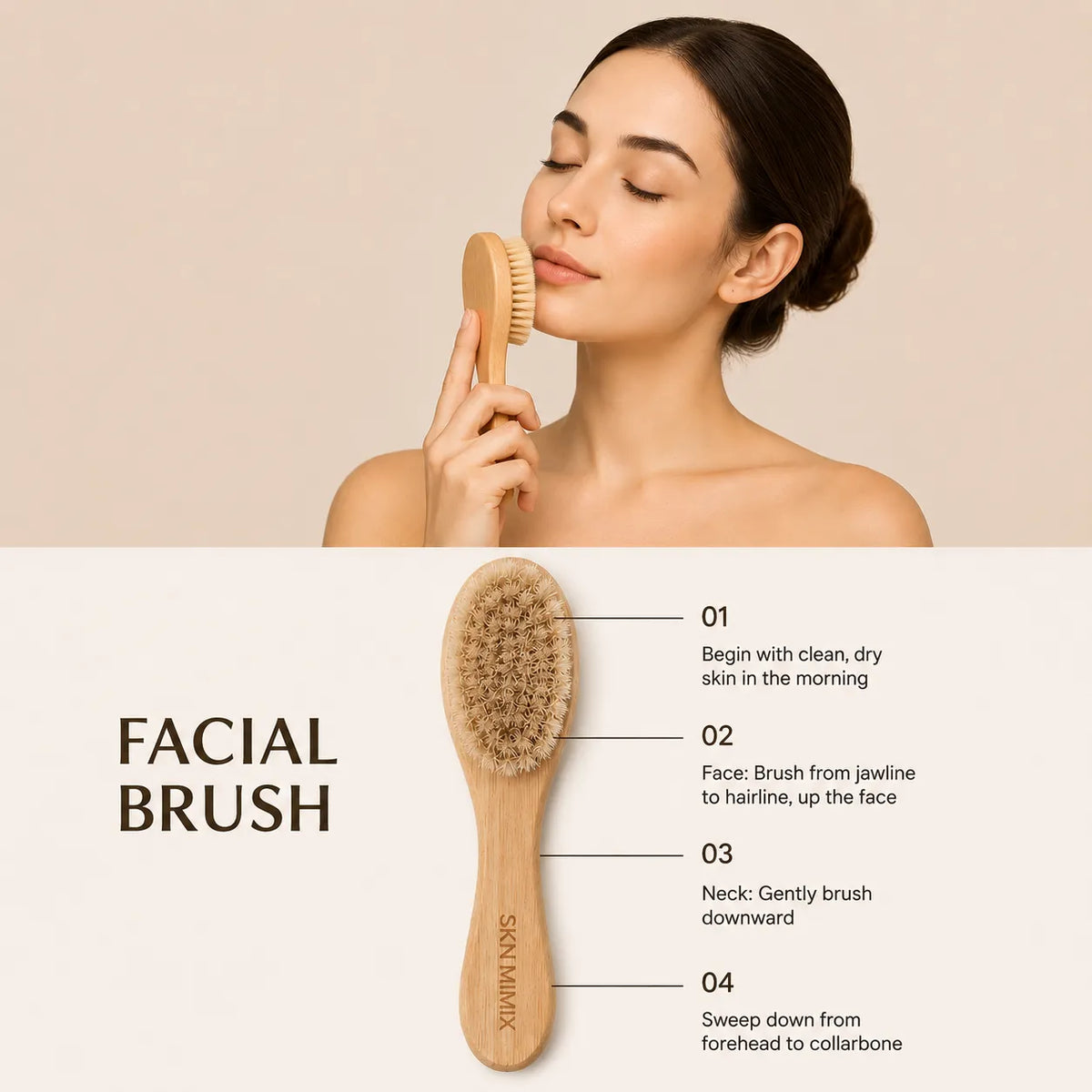 FACIAL DRY BRUSH